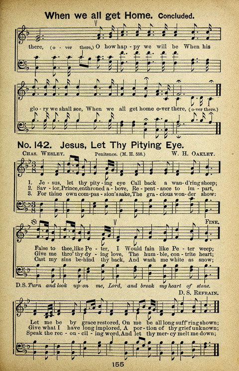 Triumphant Songs Nos. 3 and 4 Combined page 155