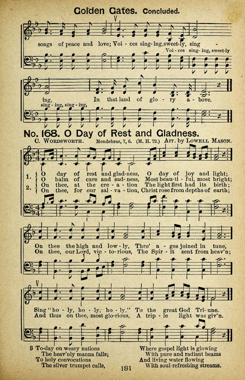 Triumphant Songs Nos. 3 and 4 Combined page 181