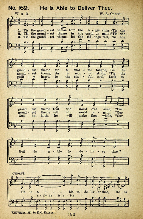 Triumphant Songs Nos. 3 and 4 Combined page 182