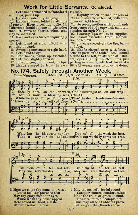 Triumphant Songs Nos. 3 and 4 Combined page 187