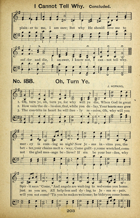 Triumphant Songs Nos. 3 and 4 Combined page 203