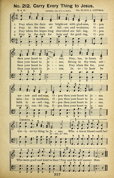 Triumphant Songs Nos. 3 and 4 Combined page 227