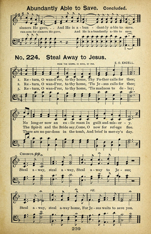 Triumphant Songs Nos. 3 and 4 Combined page 239