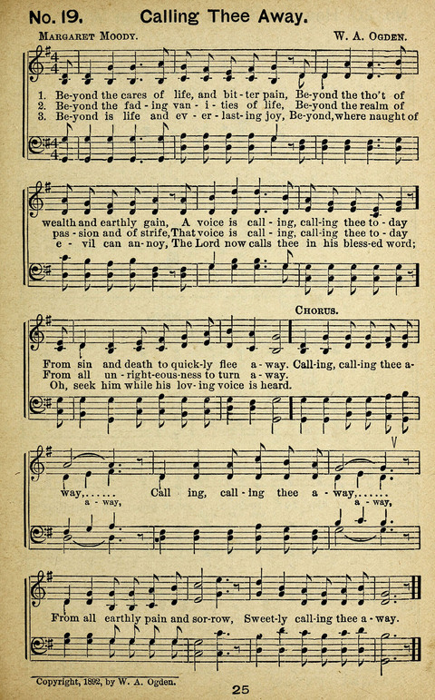 Triumphant Songs Nos. 3 and 4 Combined page 25