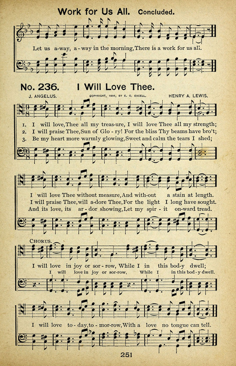 Triumphant Songs Nos. 3 and 4 Combined page 251