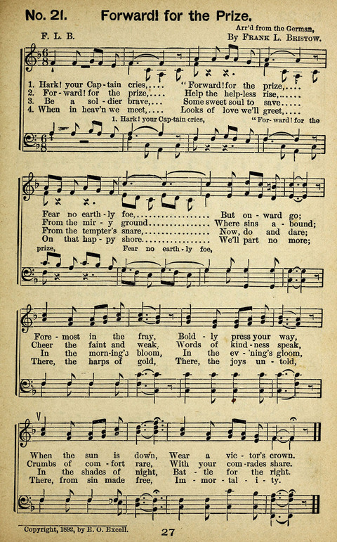 Triumphant Songs Nos. 3 and 4 Combined page 27