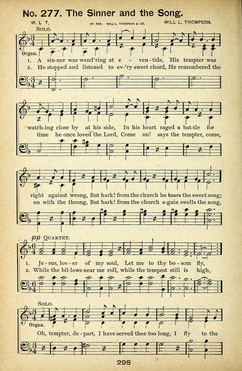 Triumphant Songs Nos. 3 and 4 Combined page 298