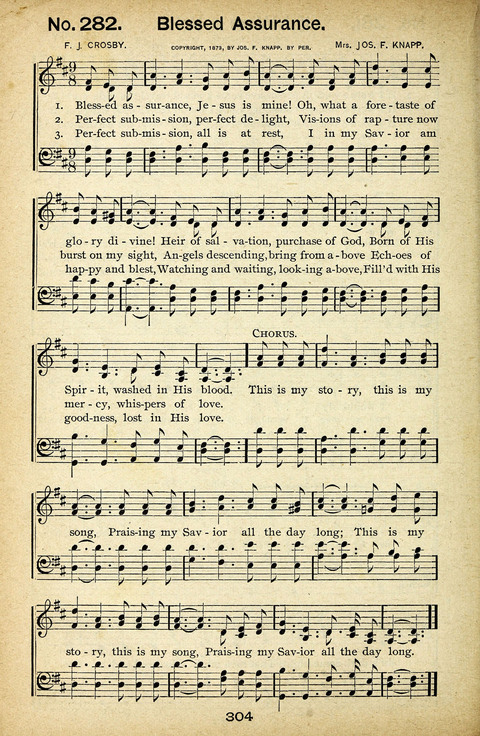 Triumphant Songs Nos. 3 and 4 Combined page 304