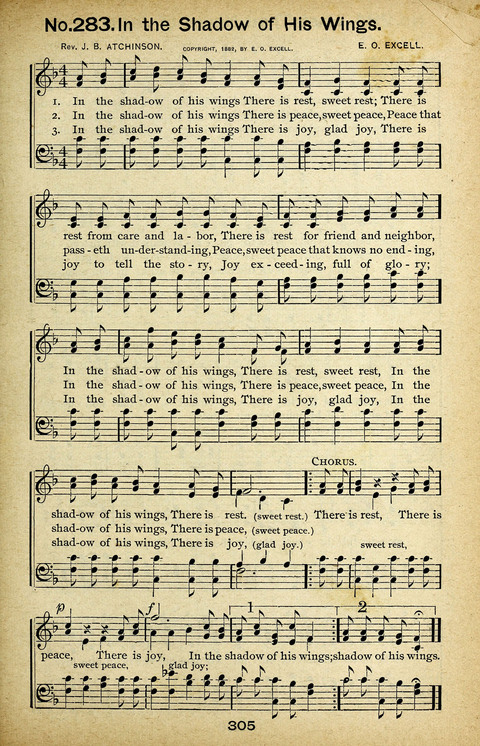 Triumphant Songs Nos. 3 and 4 Combined page 305