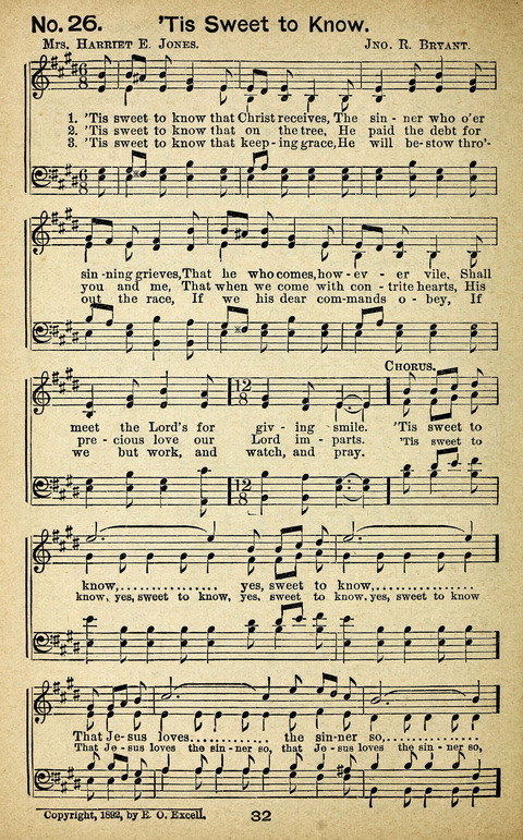 Triumphant Songs Nos. 3 and 4 Combined page 32