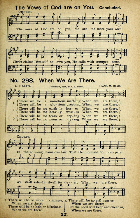 Triumphant Songs Nos. 3 and 4 Combined page 321