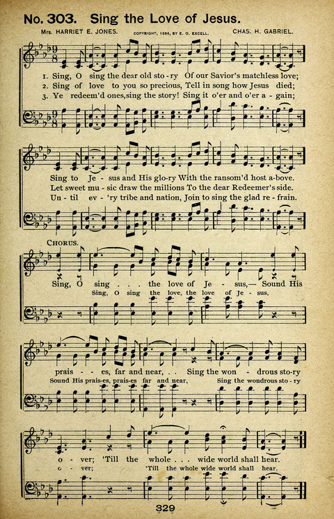 Triumphant Songs Nos. 3 and 4 Combined page 329