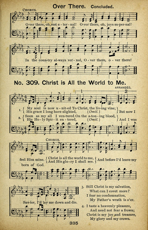 Triumphant Songs Nos. 3 and 4 Combined page 335