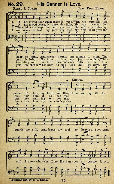 Triumphant Songs Nos. 3 and 4 Combined page 35