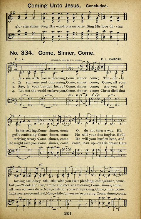 Triumphant Songs Nos. 3 and 4 Combined page 361