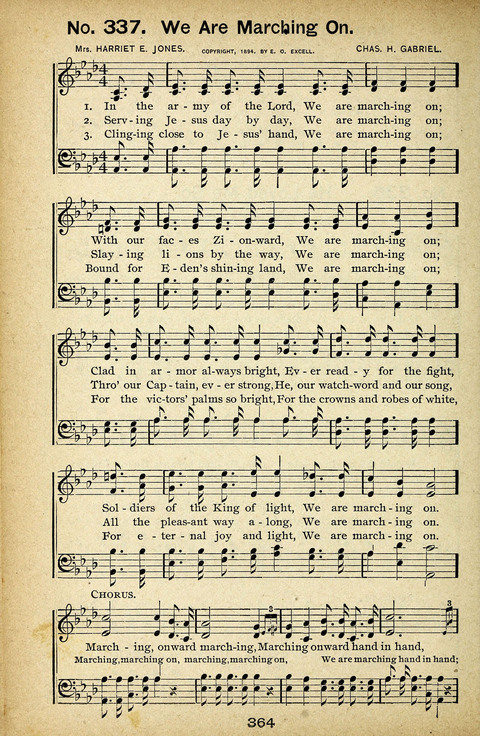 Triumphant Songs Nos. 3 and 4 Combined page 364