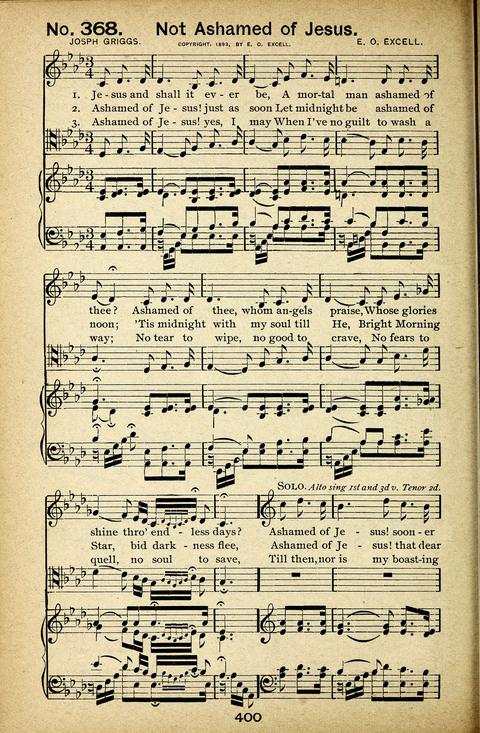 Triumphant Songs Nos. 3 and 4 Combined page 400