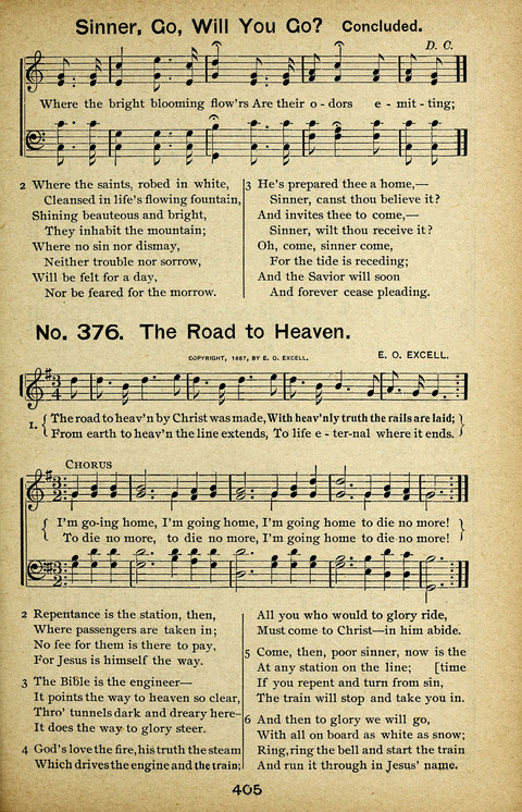 Triumphant Songs Nos. 3 and 4 Combined page 405