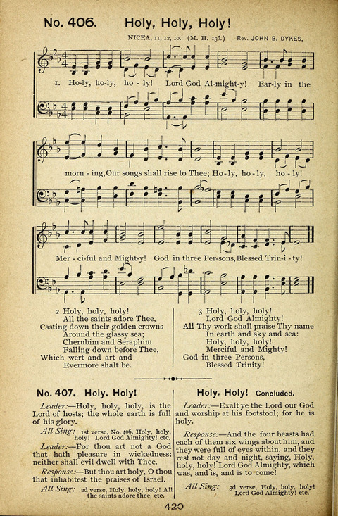 Triumphant Songs Nos. 3 and 4 Combined page 420