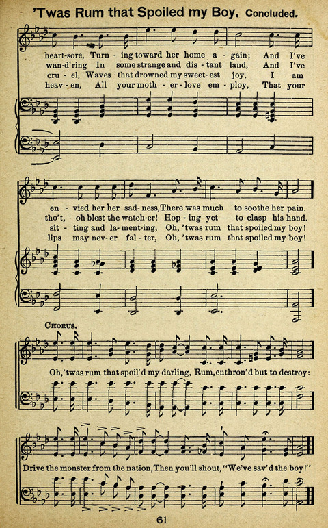 Triumphant Songs Nos. 3 and 4 Combined page 61