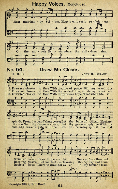 Triumphant Songs Nos. 3 and 4 Combined page 63