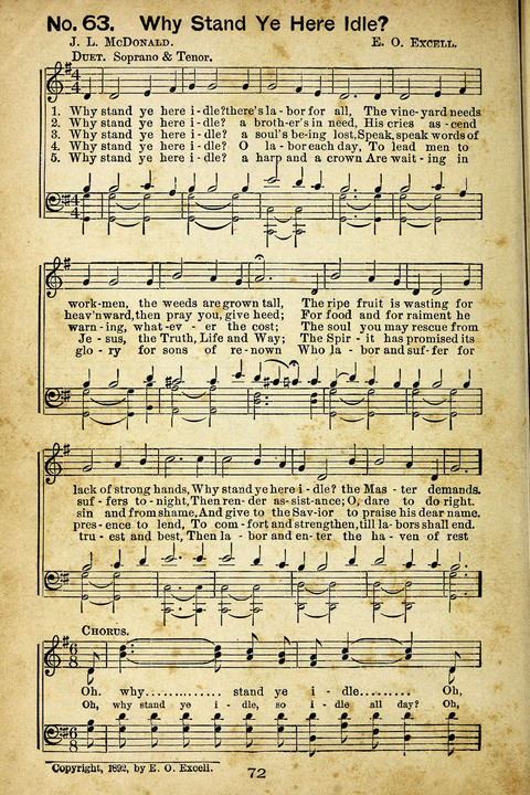 Triumphant Songs Nos. 3 and 4 Combined page 72