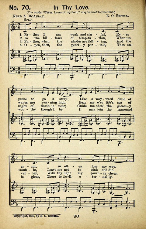 Triumphant Songs Nos. 3 and 4 Combined page 80