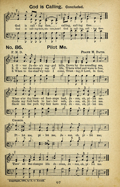 Triumphant Songs Nos. 3 and 4 Combined page 97