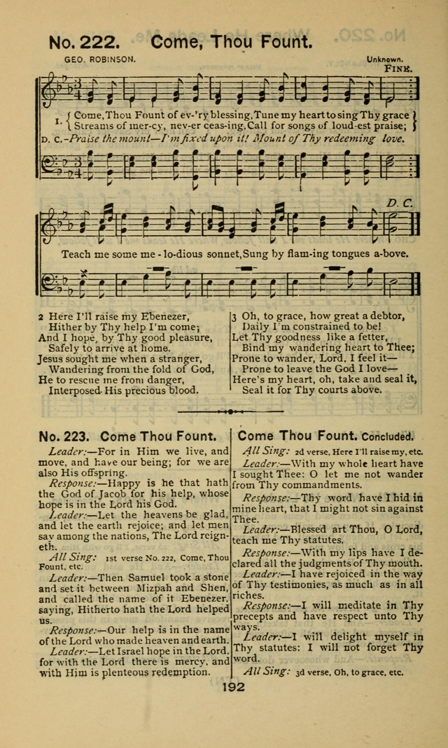 Triumphant Songs No.5 page 192