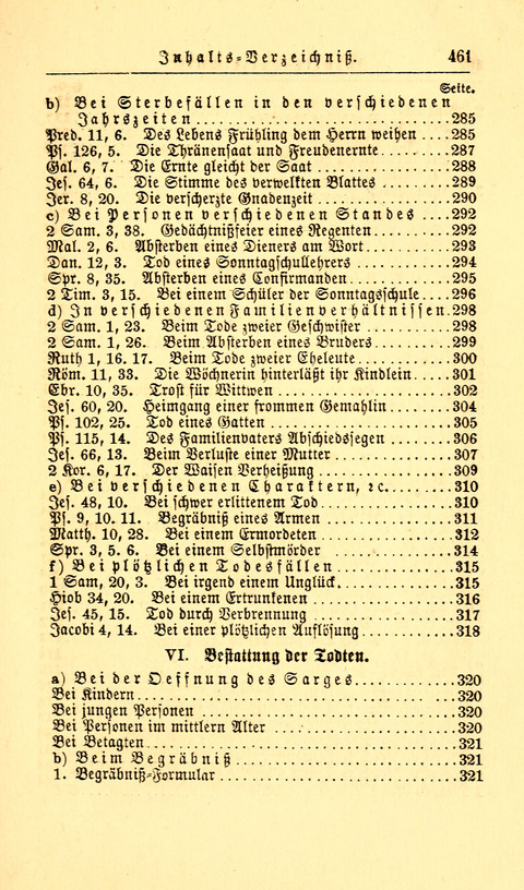 Der Tröster: oder Trost und Mahnung in Liedern und Betrachtungen bei der Trennung von den Unsrigen zum Gebracuh bei Leichenbegängnissen sowie auch im Familienkreise. page 463