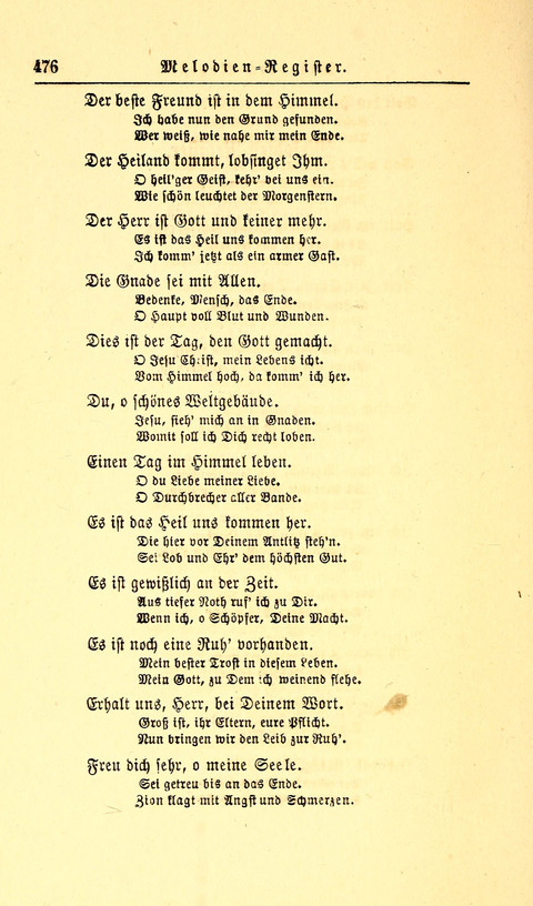 Der Tröster: oder Trost und Mahnung in Liedern und Betrachtungen bei der Trennung von den Unsrigen zum Gebracuh bei Leichenbegängnissen sowie auch im Familienkreise. page 478