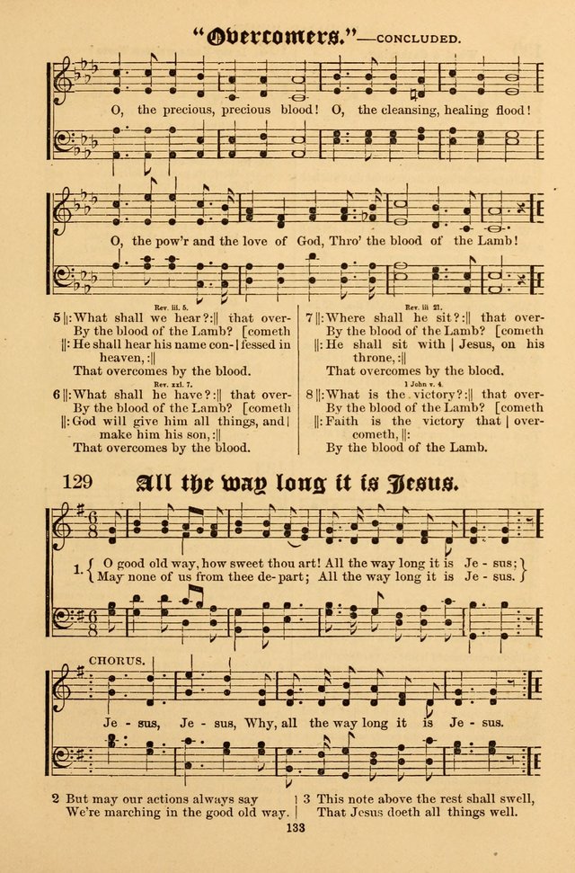 Temple Trio: comprising "On Joyful Wing", "Melodious Sonnets" and "Precious Hymns" page 135