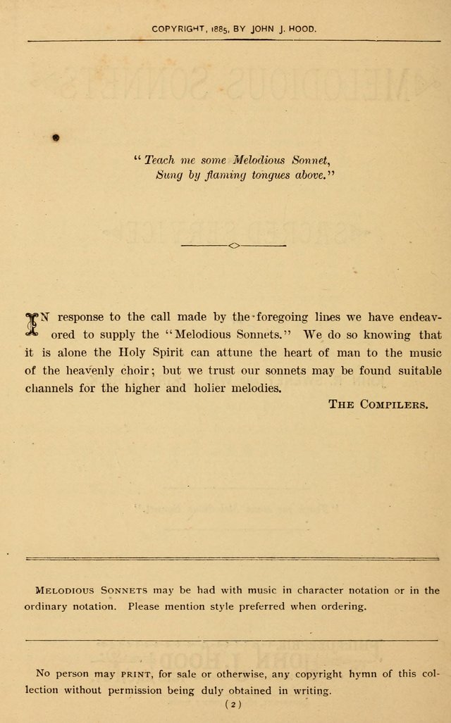 Temple Trio: comprising "On Joyful Wing", "Melodious Sonnets" and "Precious Hymns" page 162