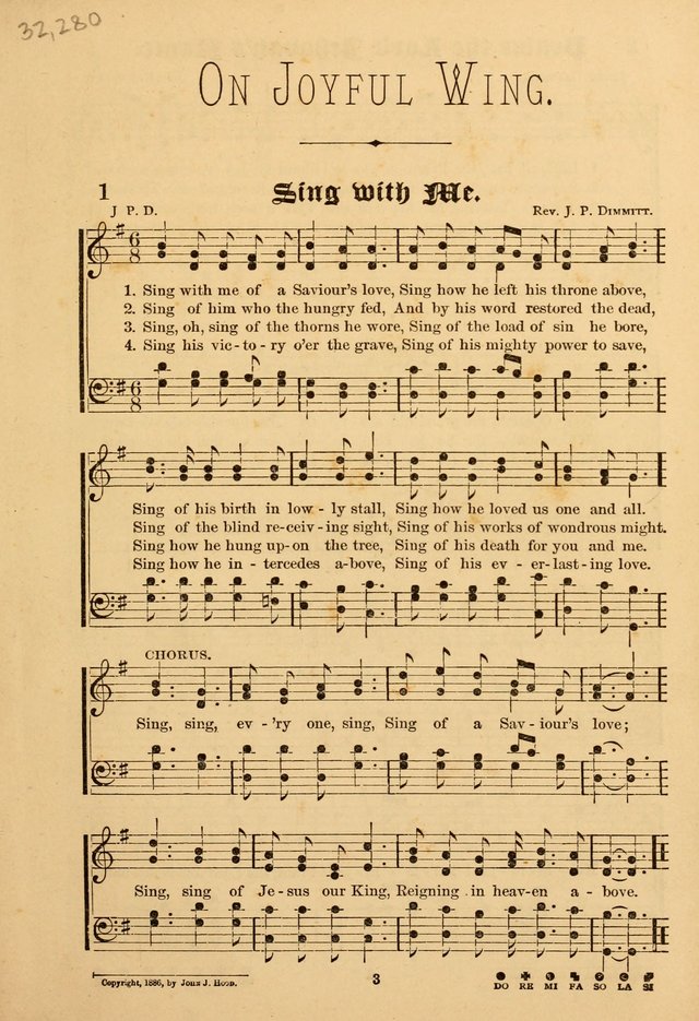 Temple Trio: comprising "On Joyful Wing", "Melodious Sonnets" and "Precious Hymns" page 3