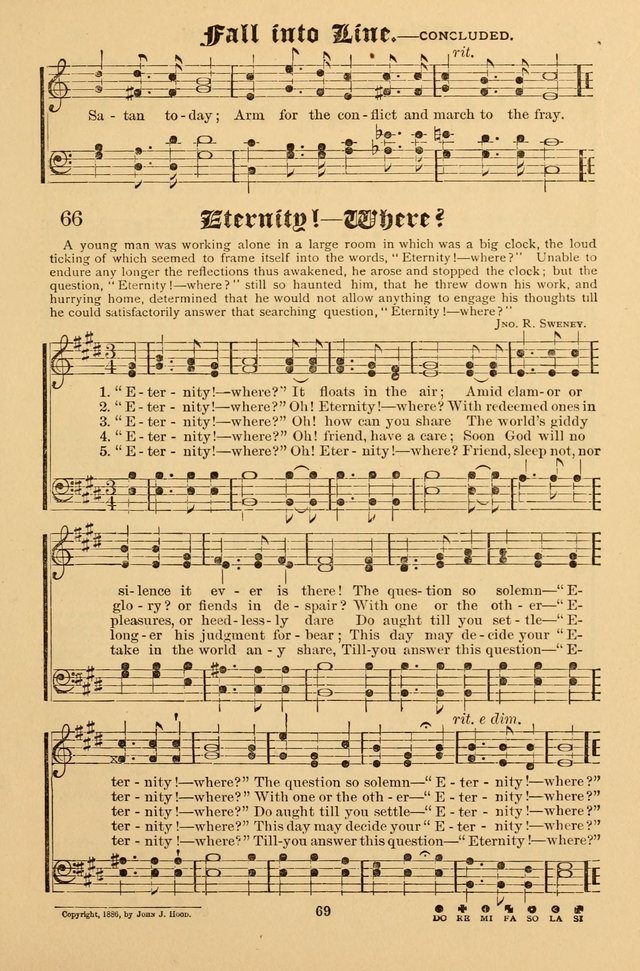 Temple Trio: comprising "On Joyful Wing", "Melodious Sonnets" and "Precious Hymns" page 71