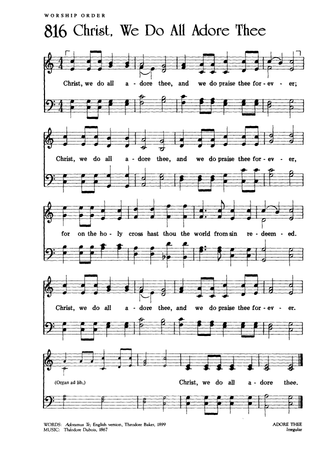 The Worshiping Church page 698