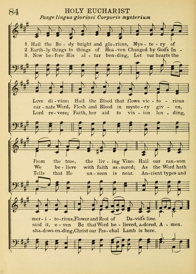 A Treasury of Catholic Song: comprising some two hundred hymns from Catholic soruces old and new page 102