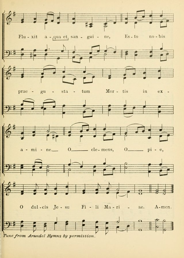 A Treasury of Catholic Song: comprising some two hundred hymns from Catholic soruces old and new page 129