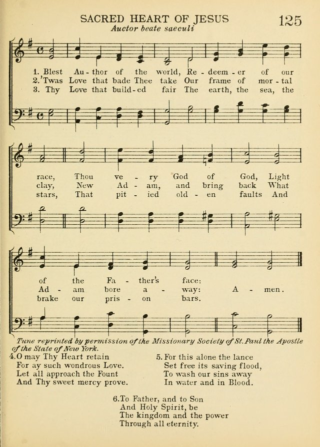 A Treasury of Catholic Song: comprising some two hundred hymns from Catholic soruces old and new page 159