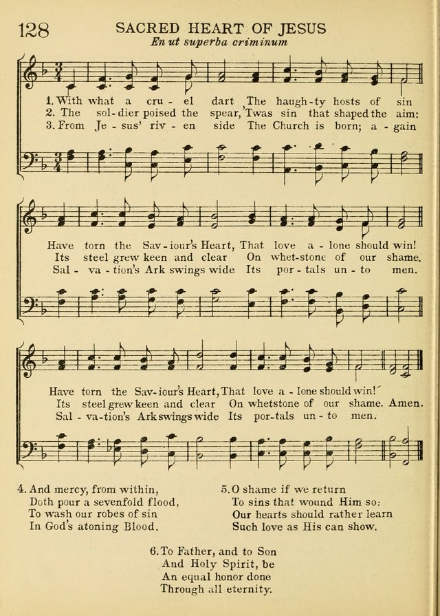 A Treasury of Catholic Song: comprising some two hundred hymns from Catholic soruces old and new page 162