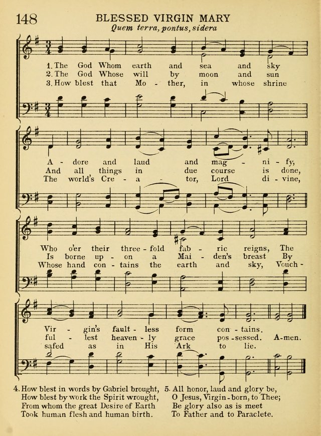 A Treasury of Catholic Song: comprising some two hundred hymns from Catholic soruces old and new page 184