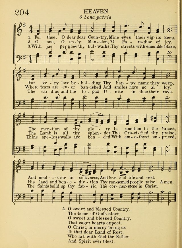 A Treasury of Catholic Song: comprising some two hundred hymns from Catholic soruces old and new page 252