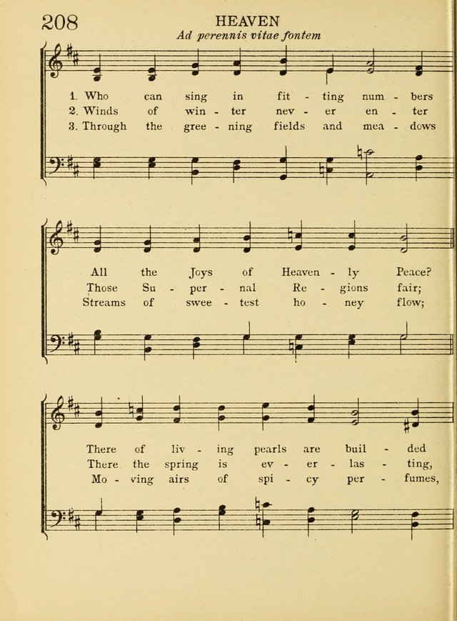 A Treasury of Catholic Song: comprising some two hundred hymns from Catholic soruces old and new page 256