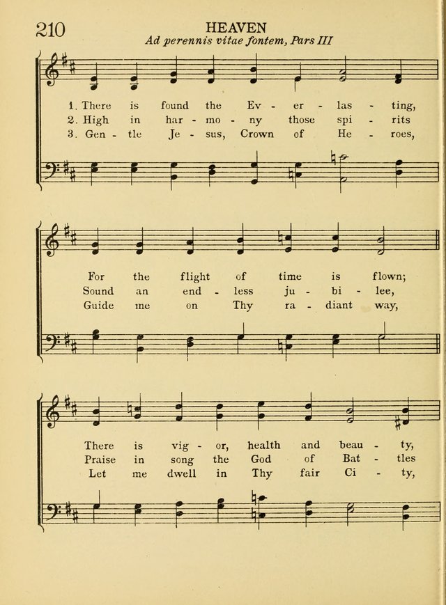 A Treasury of Catholic Song: comprising some two hundred hymns from Catholic soruces old and new page 260