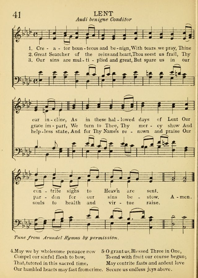 A Treasury of Catholic Song: comprising some two hundred hymns from Catholic soruces old and new page 48