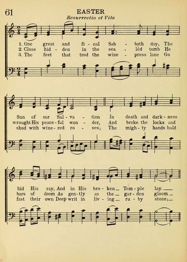 A Treasury of Catholic Song: comprising some two hundred hymns from Catholic soruces old and new page 76