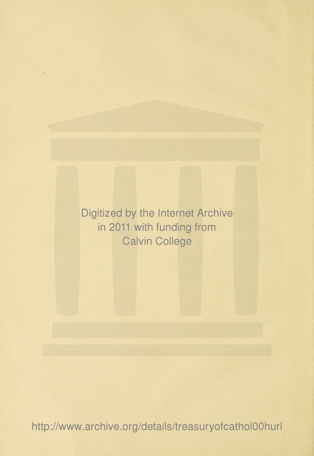 A Treasury of Catholic Song: comprising some two hundred hymns from Catholic soruces old and new page vi