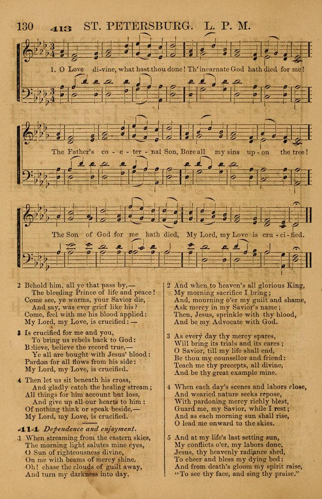 The Tribute of Praise: a collection of hymns and tunes for public and social worship, and for use in the family circle page 130