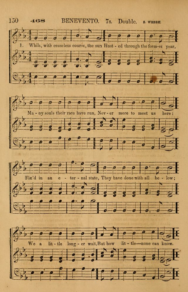 The Tribute of Praise: a collection of hymns and tunes for public and social worship, and for use in the family circle page 150