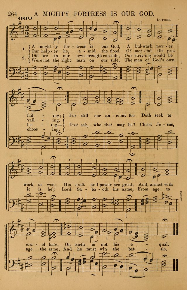 The Tribute of Praise: a collection of hymns and tunes for public and social worship, and for use in the family circle page 264